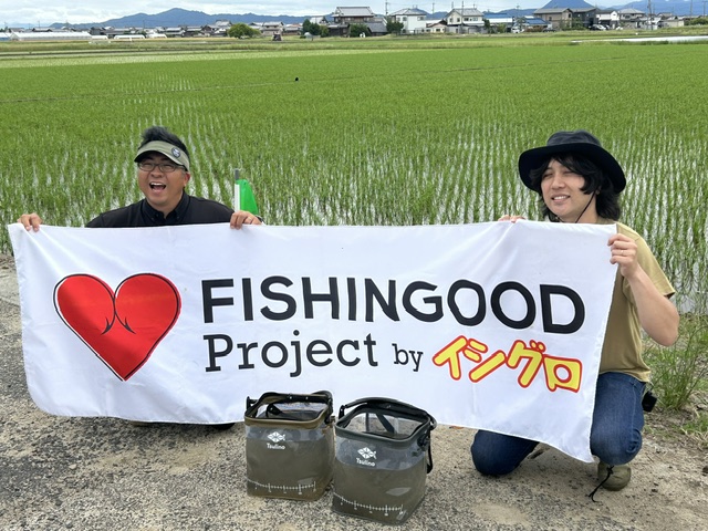 ニゴロブナ水田放流(寄付1)